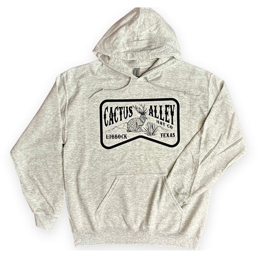 "Jackalope" - Ash Grey Adult Hoodie (2024)