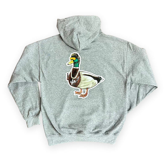 "Mullet Mallard" - Graphite Heather Adult Hoodie (2024)