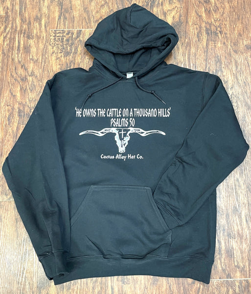 "Psalms 50" - Black Adult Hoodie (WESA JAN 2024)