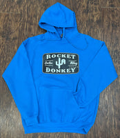 "Rocket Donkey" - Sapphire Adult Hoodie (WESA JAN 2024)