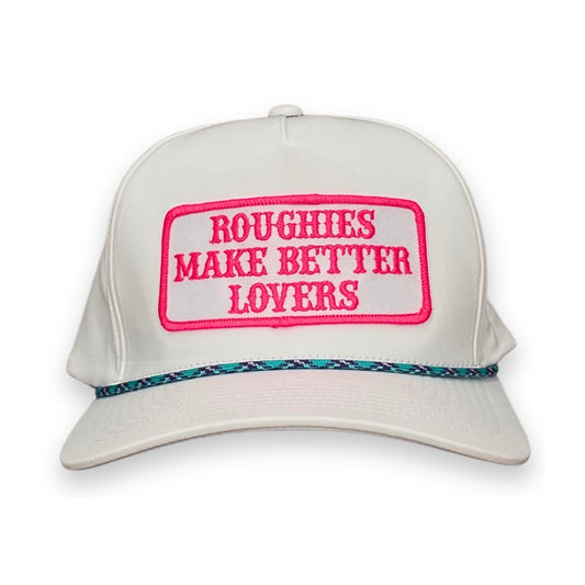 "PW Roughies BL" - CA 5054 Purple and Turquoise Rope, Snapback Cap (2025)