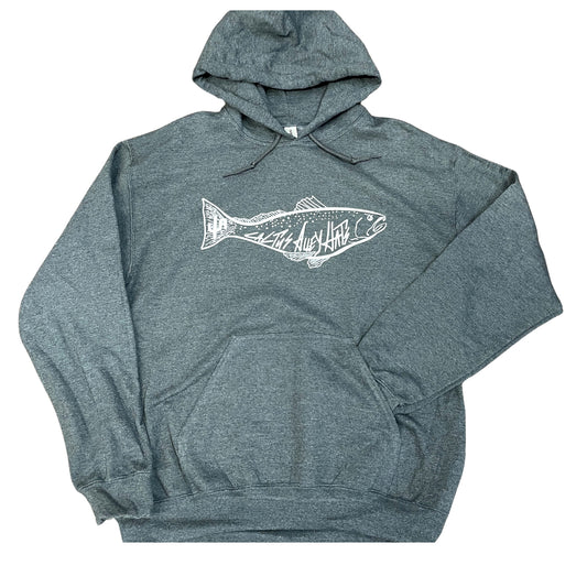 "Saltwater" - Dark Heather Adult Hoodie (WESA JAN 2024)