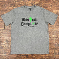 "Western Gangster" - Grey Frost Adult Tee (WESA JAN 2024)