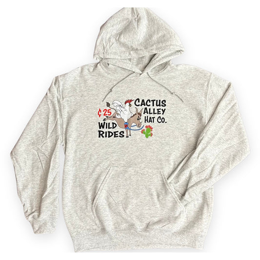 "Wild Rides" - Ash Grey Adult Hoodie (2024)